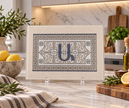 Glass Cutting Board- with Personalization