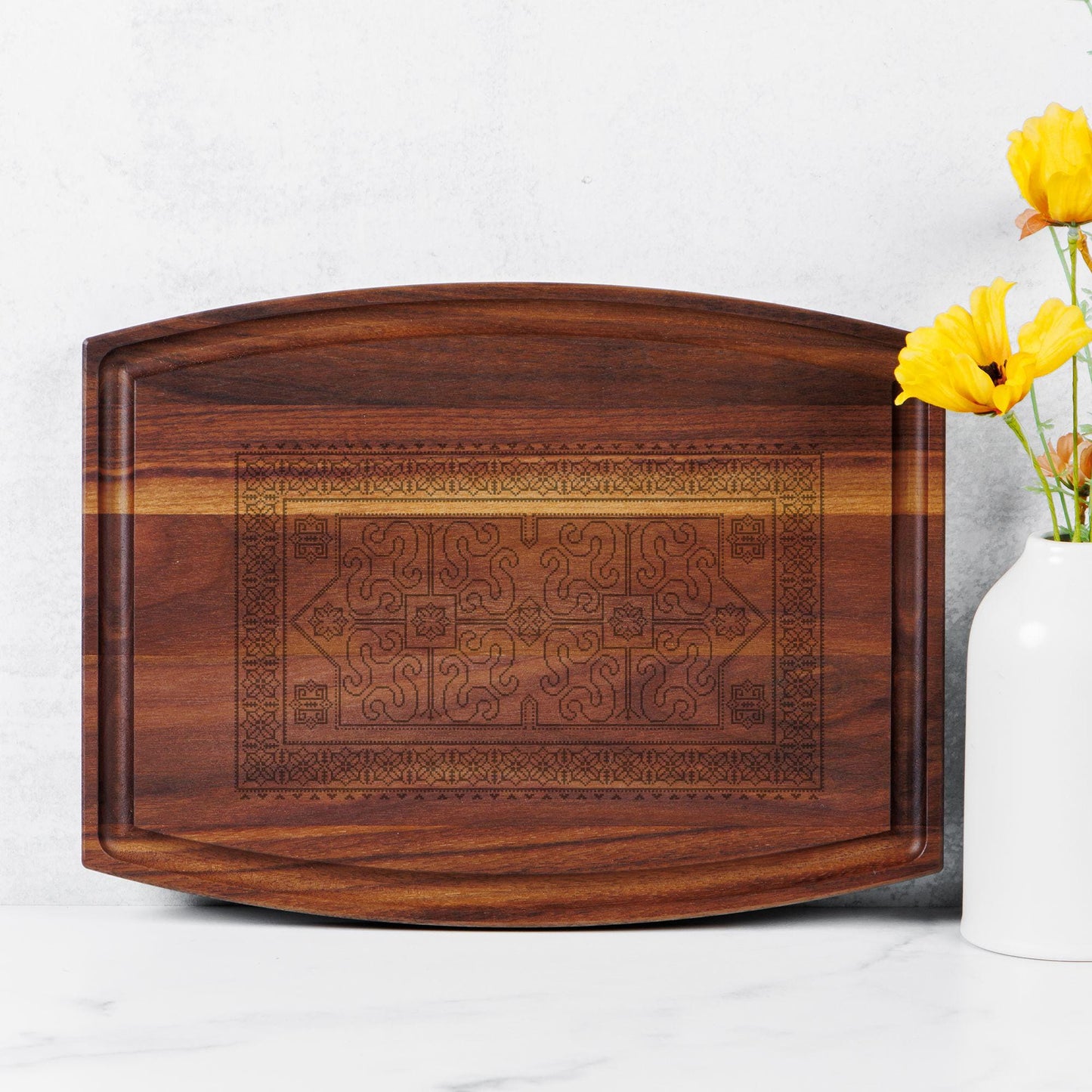 Armenian rug pattern Cutting board