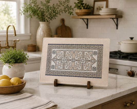 Glass Cutting Board- with Personalization