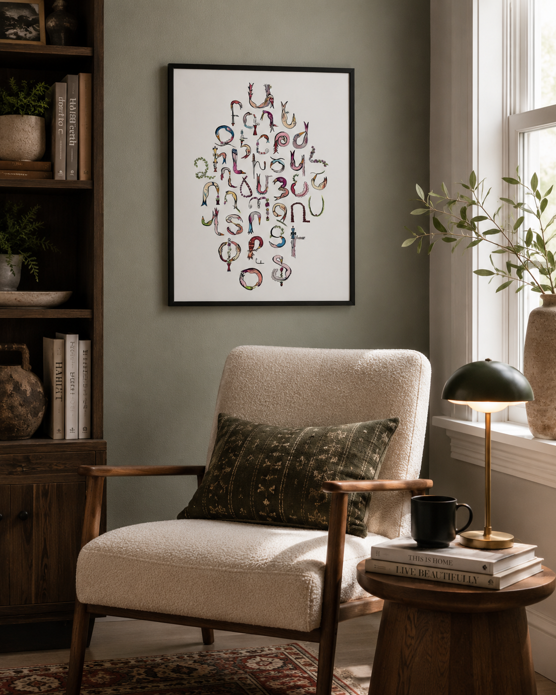 Armenian Alphabet Poster Print