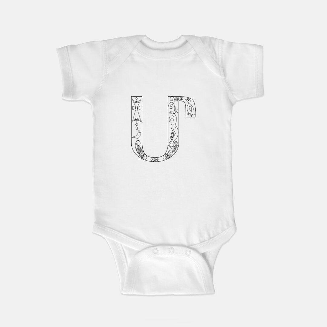Baby Onesie - Armenian Letter