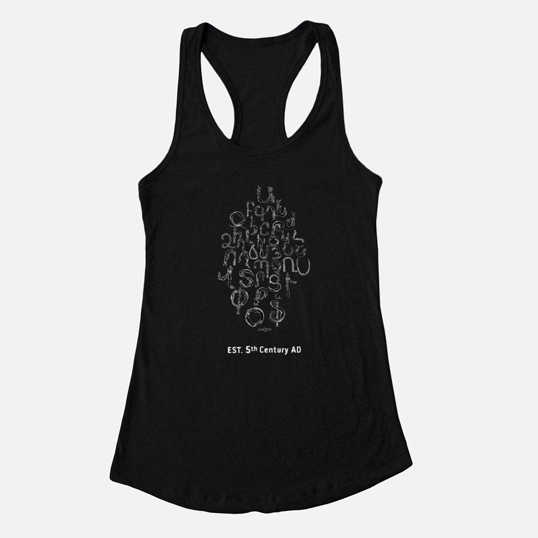 Womens Tank - Armenian Alphabet Collection