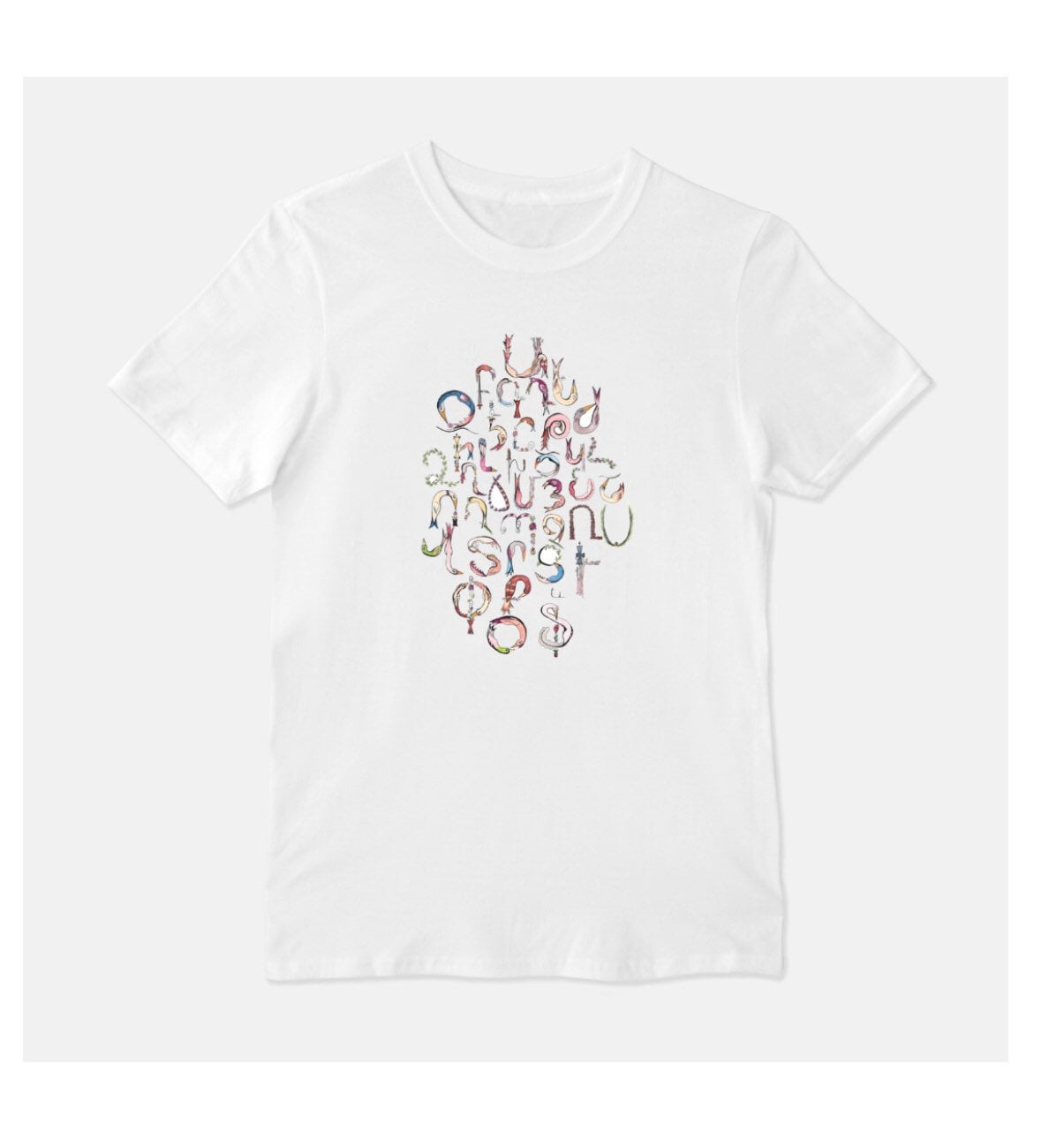 Armenian Alphabet Collection- Unisex- T-SHIRT- Adult
