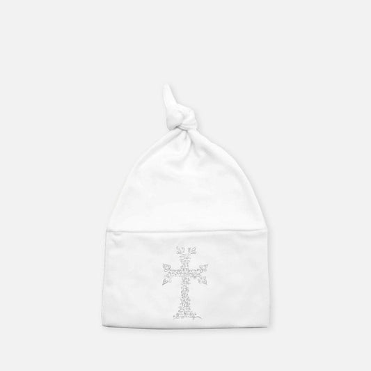 Baby Knotted Beanie- Cross Collection