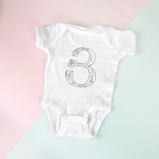 Baby Onesie - Armenian Letter