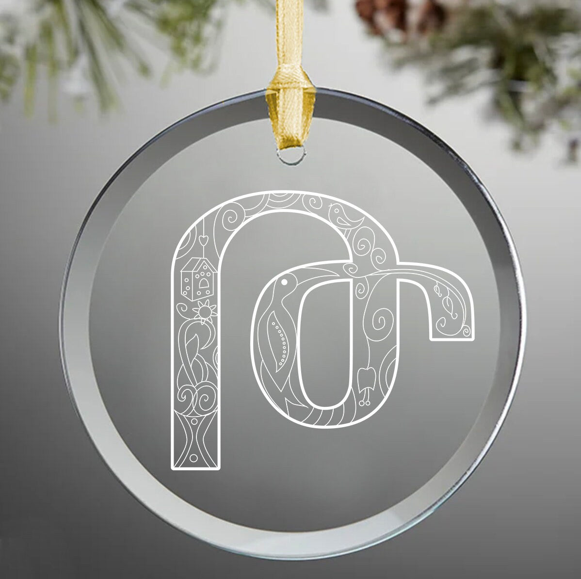 Armenian glass ornament