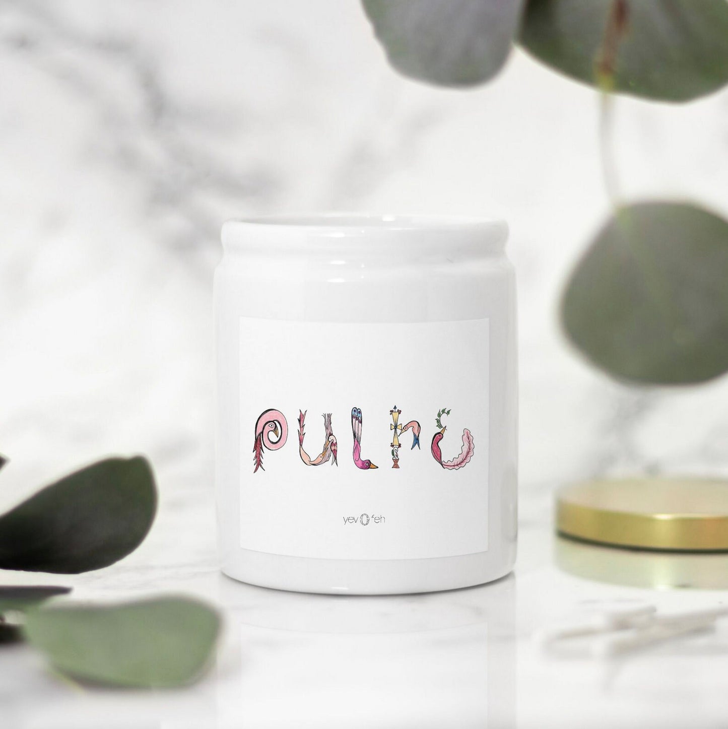 Armenian Name Scented Ceramic Candle