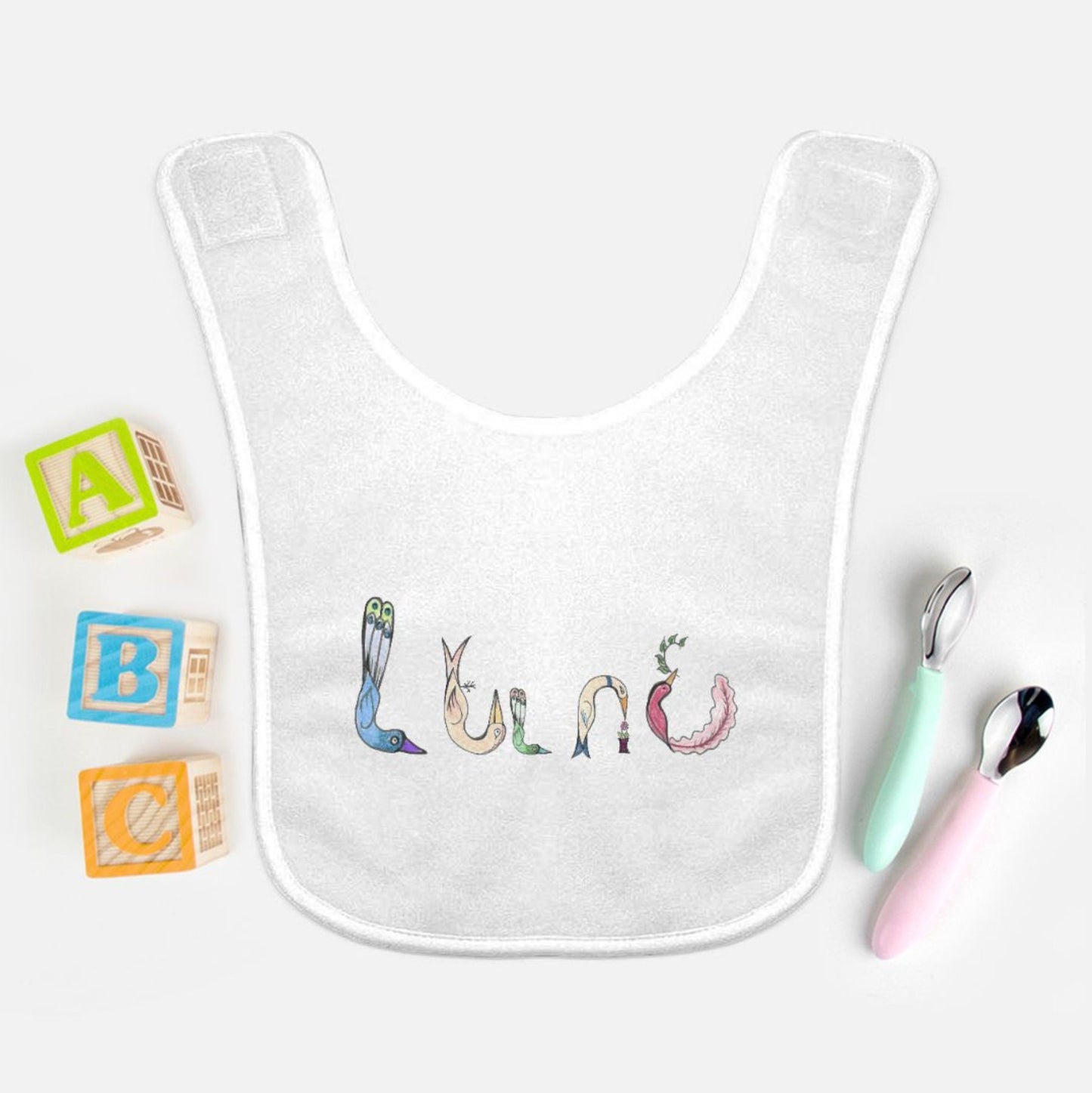 Baby Bib -Armenian Alphabet Collection