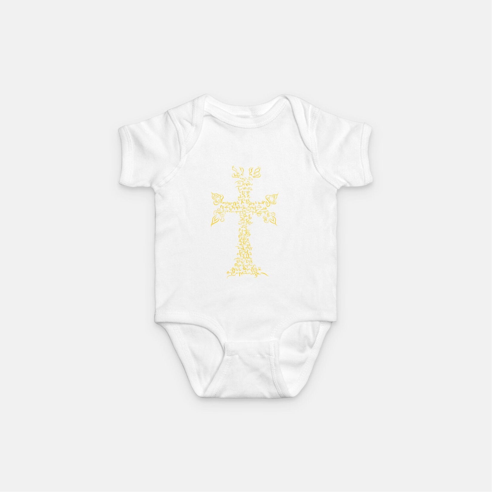 Baby Onsie- Cross Collection