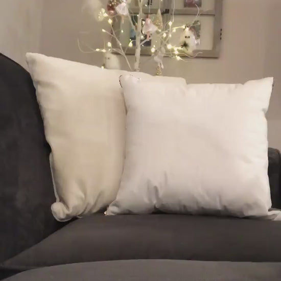 Decorative Armenian Sequin Reversible Pillow Case